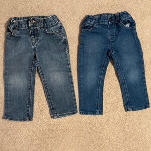 The Children's Place Toddler Denim Jeans Duo - Light & Dark Blue